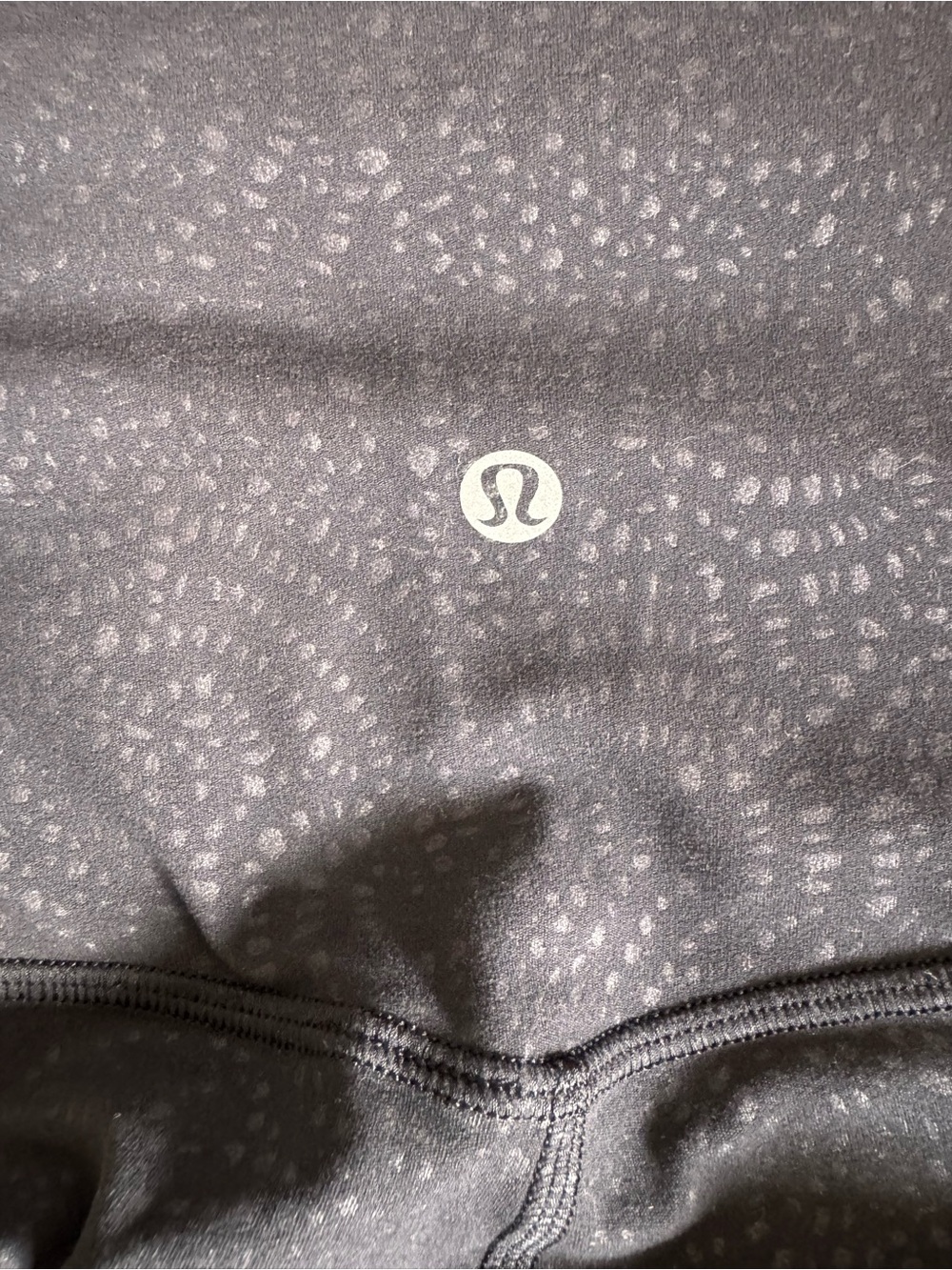 lululemon athletica Black Patterned 28” legging